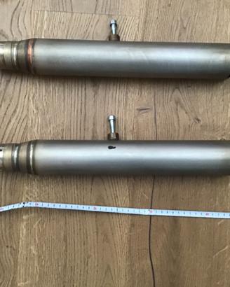 Scarichi artigianali moto Guzzi v9