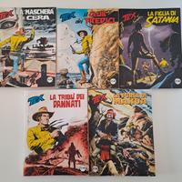 lotto 5 fumetti tex