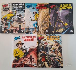 lotto 5 fumetti tex