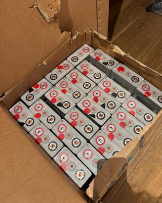Set 24 batterie  Ioni Litio 100Ah