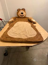 Lettino/sacco a pelo (peluche), "Pisolone".