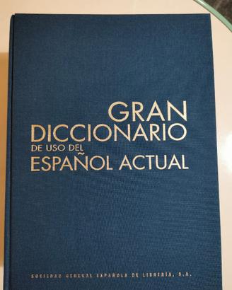 Gran Diccionario de uso del español actual