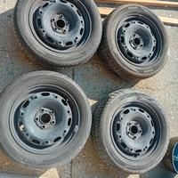 SET CERCHI VW POLO FERRO  r 14