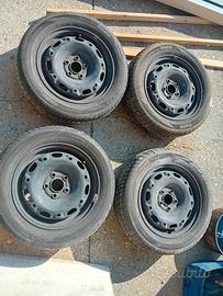 SET CERCHI VW POLO FERRO  r 14