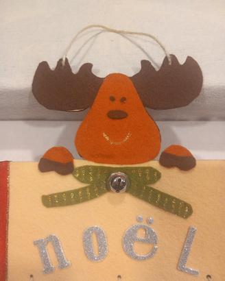 Fuoriporta natalizio renna