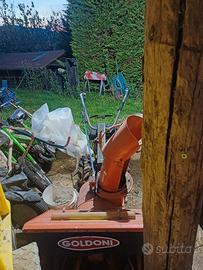 motocoltivatore con fresa neve