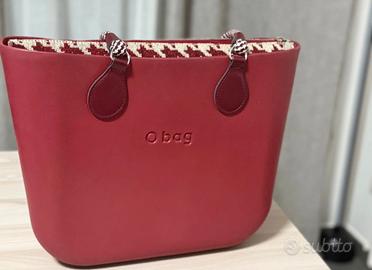 O bag color ciliegio