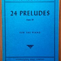 Kabalewski - 24 PRALUDES - Internat. Music Company