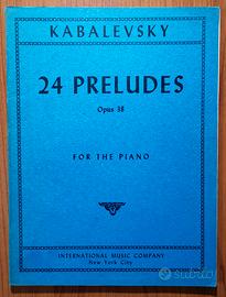 Kabalewski - 24 PRALUDES - Internat. Music Company