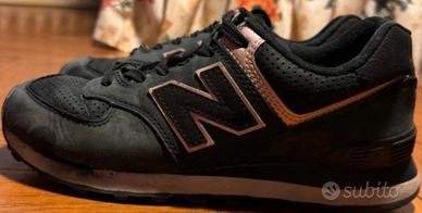 scarpe New Balance pelle nera 37