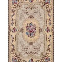 Tappeto Aubusson Beige Classico Francia 115x175 cm