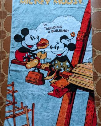 Telo mare spugna Mickey Mouse nuovo