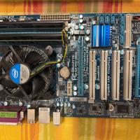 Scheda madre GIGABYTE p55 ud3l rev 2.0 + cpu intel