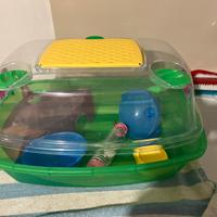 Gabbia criceto + accessori