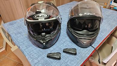 casco HJC e LS2