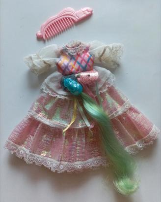 vestito per bambola Lady Lovely Locks anni 80