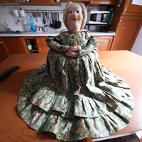 bambola originale russa copri teiera