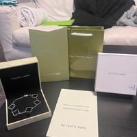 bracciale argento e oro van cleef & arpels