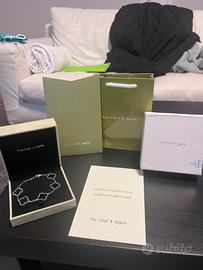 bracciale argento e oro van cleef & arpels