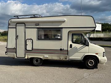 Camper Burstner anno 1991 fiat 2.5 TD 5 POSTI LETT