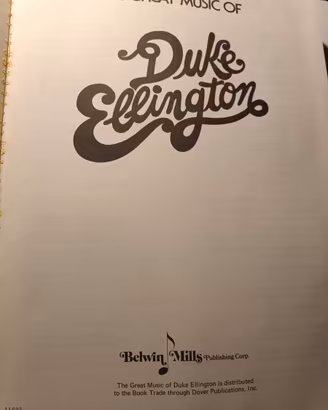 Spartito Musica Duke Elligton