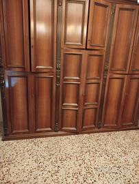 Camera da letto in legno massello 