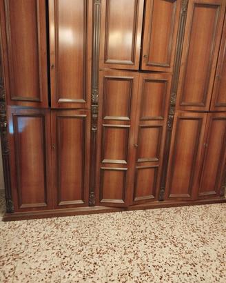 Camera da letto in legno massello 