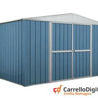 Box in lamiera di Acciaio 360x260cm 9mq blu