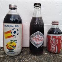 Bottiglie vintage coca cola