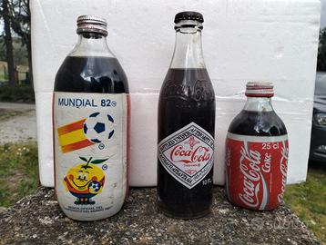 Bottiglie vintage coca cola