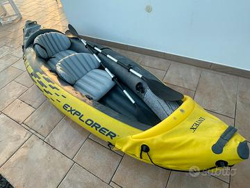 Canoa K2 due post