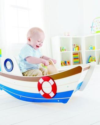 Hape High Seas Rocker – Barchetta dondolo in legno