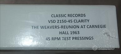 The Weavers- At Carnegie Hall 1963 Classic records