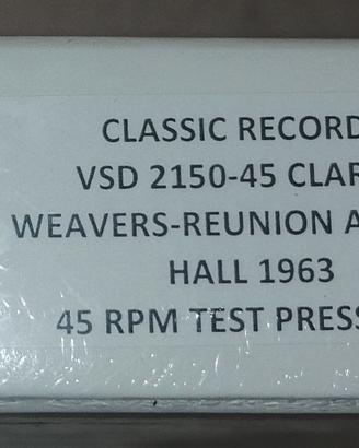 The Weavers- At Carnegie Hall 1963 Classic records