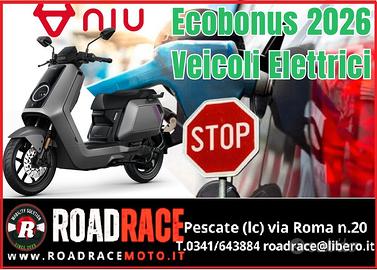 Nuovo Niu MQI X 300 Elettrico ecobonus 2026