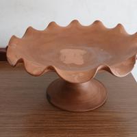 Alzatina in terracotta 