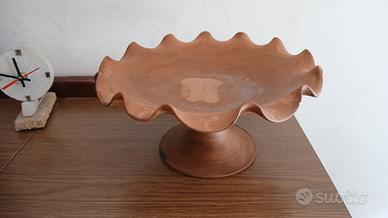 Alzatina in terracotta 