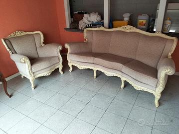 Divano Liberty più Poltrona singola 