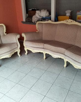Divano Liberty più Poltrona singola 