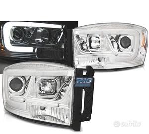 FARI PER DODGE RAM 06-08 A TUBO LED CROMATI