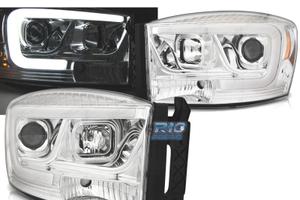 FARI PER DODGE RAM 06-08 A TUBO LED CROMATI