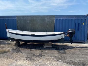Gozzo Ligure 5 m con motore 15cv 4 t gambo lungo