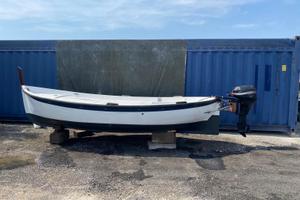 Gozzo Ligure 5 m con motore 15cv 4 t gambo lungo