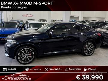 Bmw X4 xDriveM40d 3.0 340cv M-sport FINANZIABILE