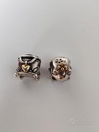 CHARM'S PANDORA in Argento e oro 