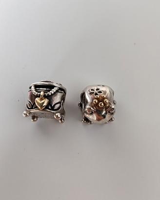 CHARM'S PANDORA in Argento e oro 
