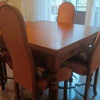 tavola romagnola più 4 sedie