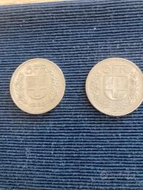 5 franchi svizzeri