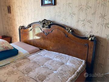 Letto in radica anni 40