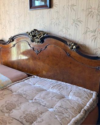 Letto in radica anni 40